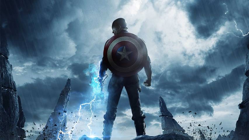 4k the Most Beautiful Captain America Background