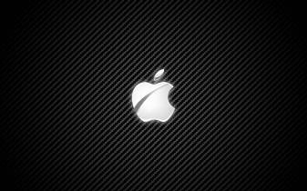 Apple logo Carbon Fiber Desktop Wallpapers