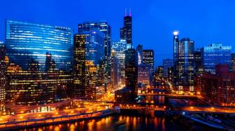 Cool 4k Chicago City scenes Backgrounds image