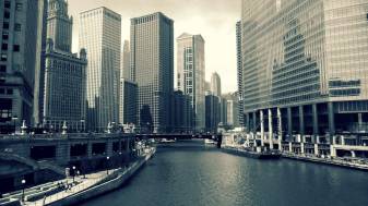 Beautiful Skyline Chicago Backgrounds Picture