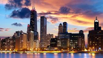 Super City Chicago Wallpaper images