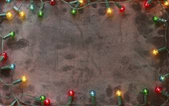 High Christmas Aesthetic Background