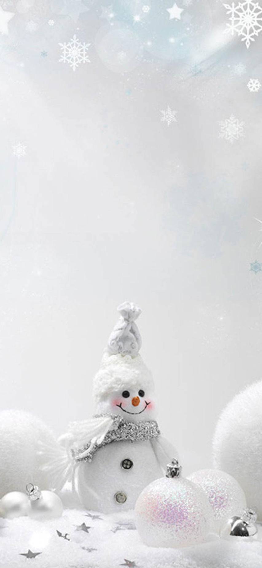 Snow Christmas Wallpaper for iPhone