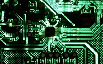 Pretty Green Circuit board image Pictures