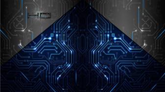Cool Dark Circuit board Wallpapers image
