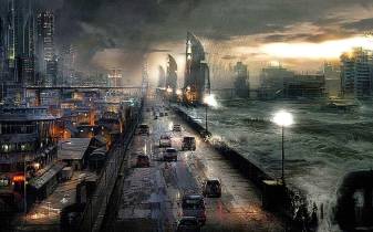 Dark, Fantastic, Rain City Wallpaper Photos