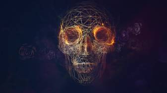 Cool Skull Geometric hd Picture Backgrounds