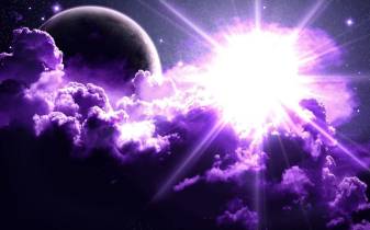 Planet, Clouds, Pc, Cool Purple Aesthetic Background