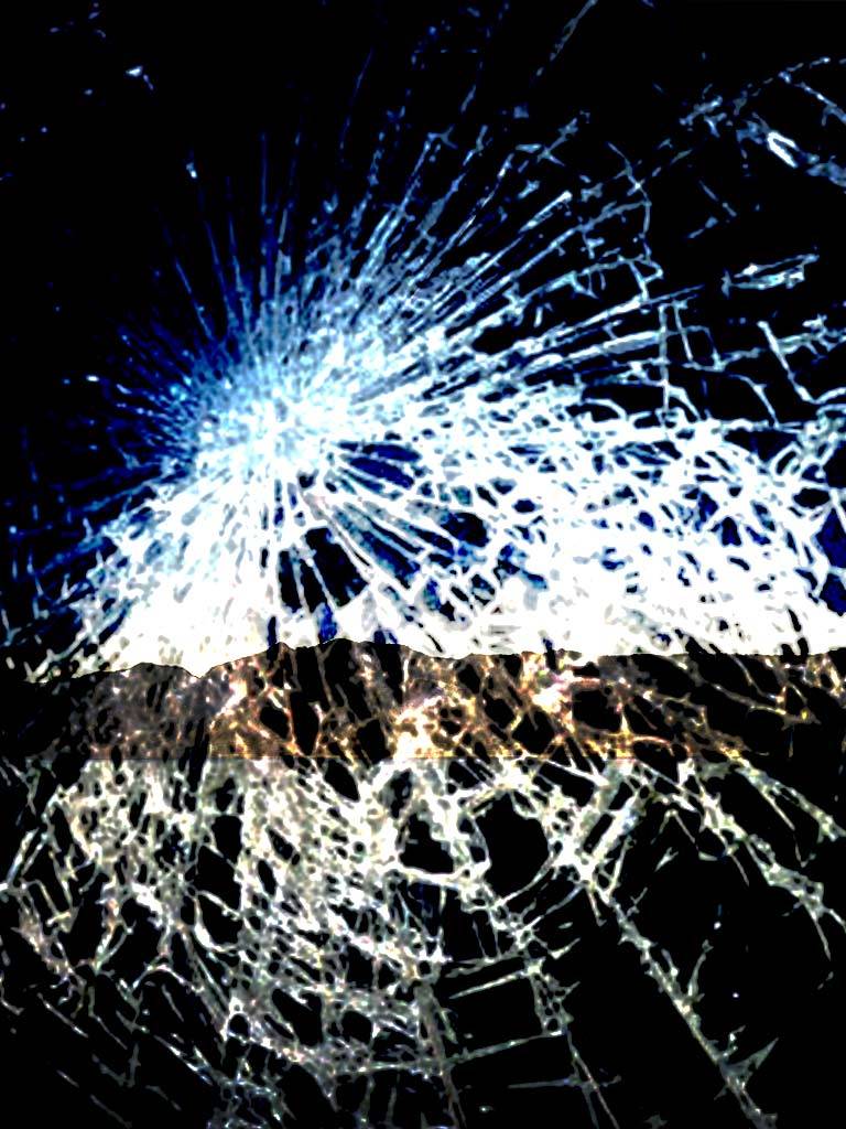Broken, hd Cracked image iPhone