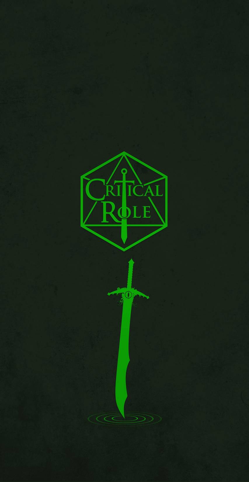 Green Neon  Critical Role iPhone image Wallpapers