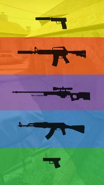 Cool Csgo Weapon iPhone hd Wallpapers