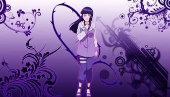 Purple Aesthetic Hinata hyuga hd image Wallpapers