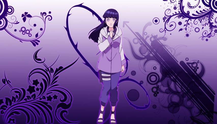 Naruto Wallpaper: Hinata Hyuuga - Minitokyo