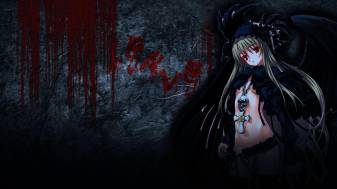 Dark, Anime, Devil, Scary, Horror, Girl, Hd Desktop Wallpaper