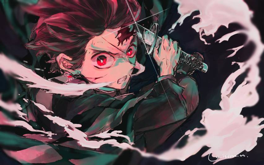 Anime Demon Wallpaper, kimetsu no yabia