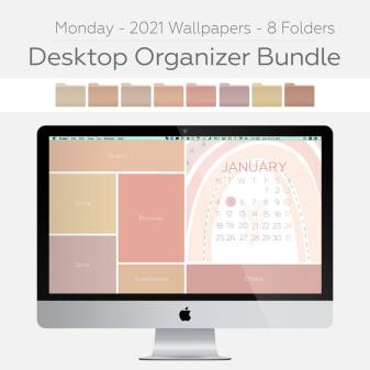 Desktop Organizer Bundle Wallpapers