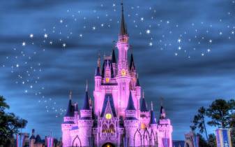 Fantasy Disney Castle Background for Desktop