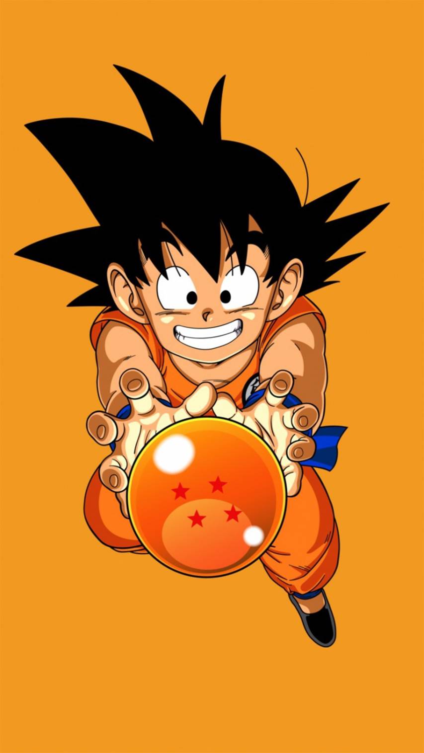 Cute Dragon Ball image Backgrounds for iPhone