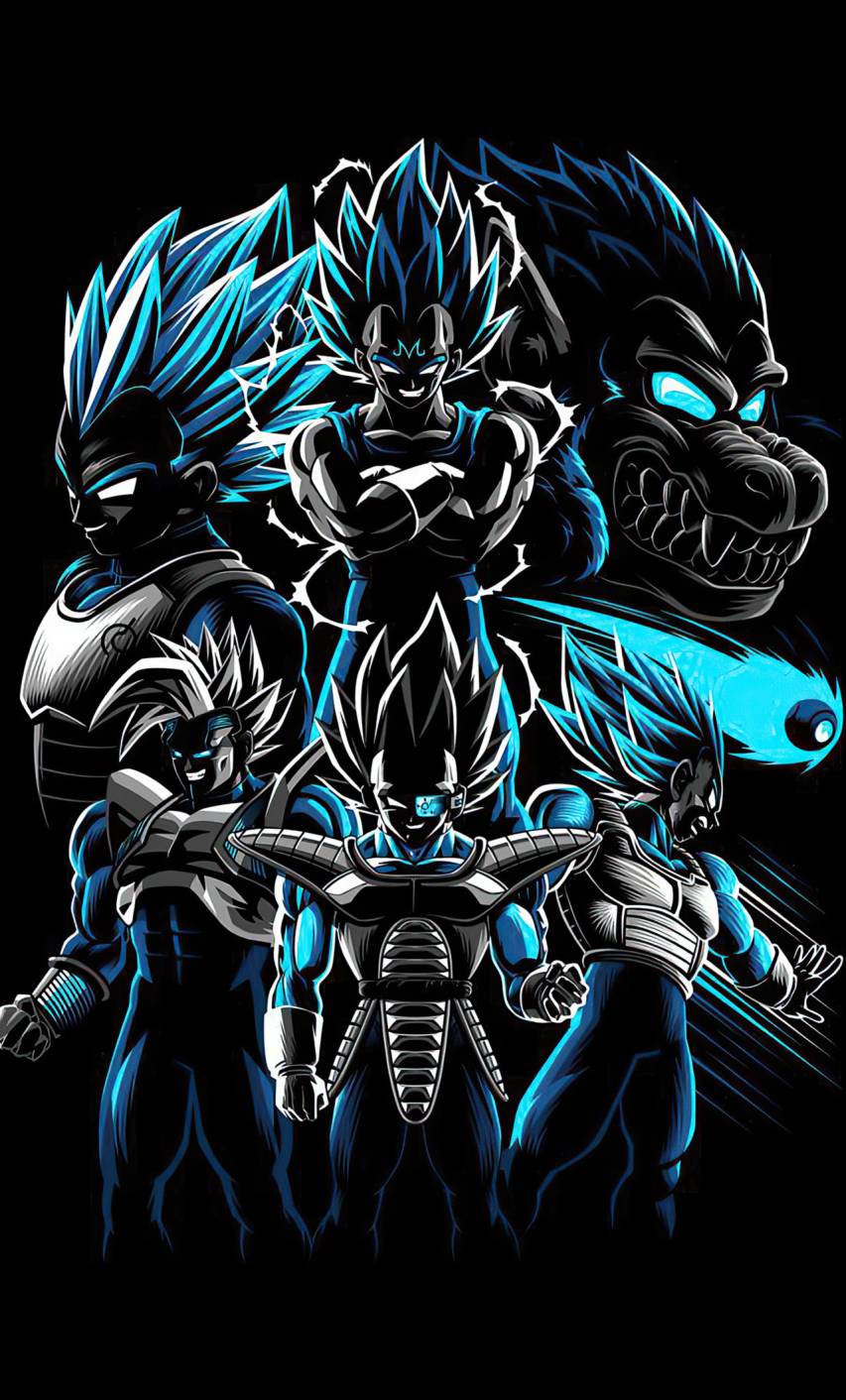 Cool Dragon Ball z iPhone free download Backgrounds