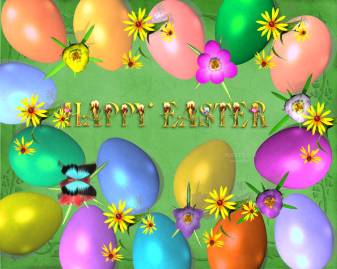Easter image Background New Tab