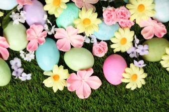 Floral Easter image Wallpaper