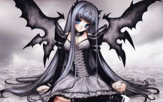Cool Gothic Anime Fairies Backgrounds high Resulation