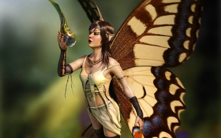 Amazing Fairies hd Desktop Wallpapers