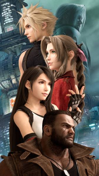 Final fantasy vii Remake Portrait Wallpaper PlayStation Universe
