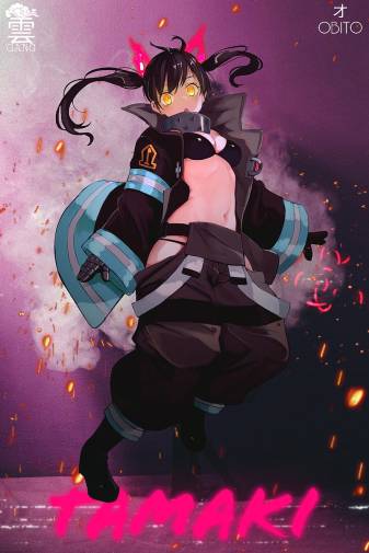 Beautiful Fire Force iPhone images
