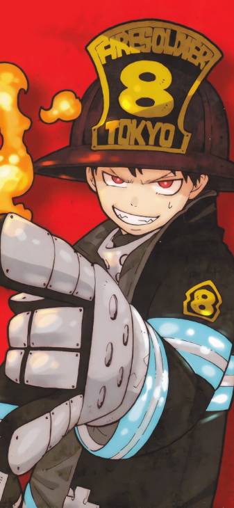 The Most Beautiful Fire Force Backgrounds image for iPhone