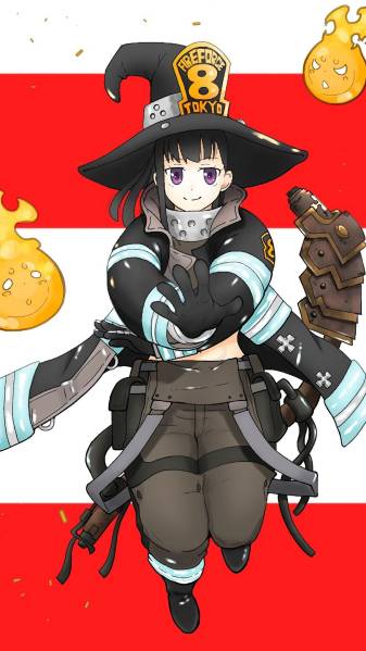 Fire Force Wallpaper Backgrounds for iPhone