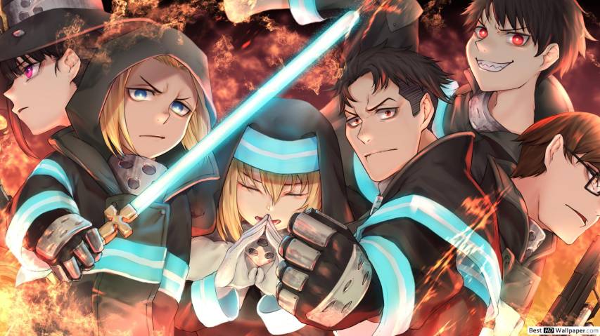 Anime Fire Force Wallpapers for Pc