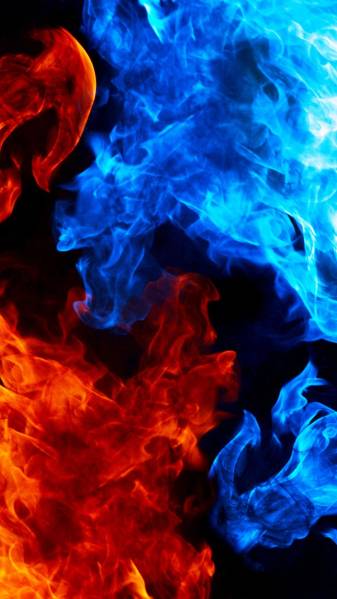 Fire Colored iPhone image free Wallpapers