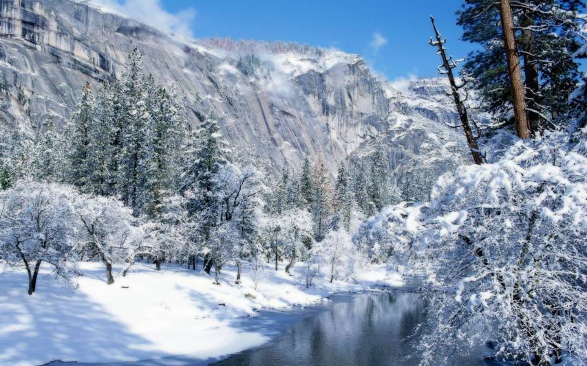 Free Winter Landscape Desktop Backgrounds