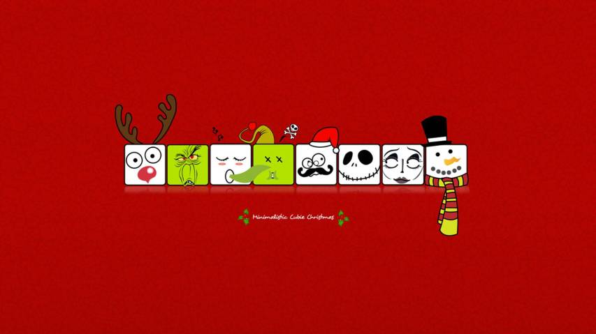Funny Christmas Face image Wallpapers
