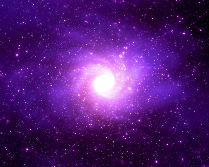 Cool Purple Galaxy Background