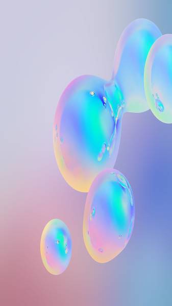 Cool Bubbles Galaxy S6 Background Pictures