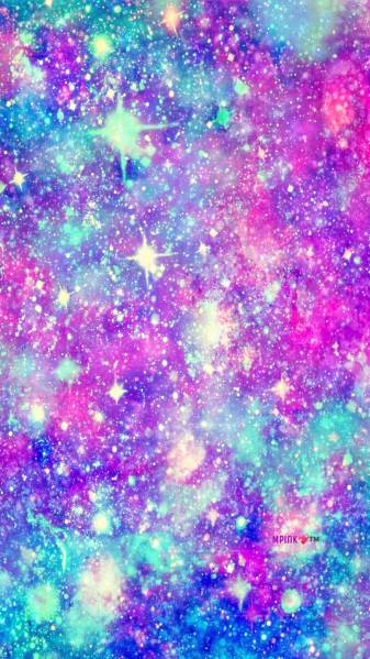 iPhone Background Glitter Galaxy