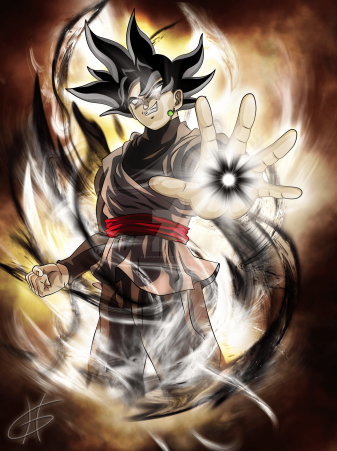 Goku Black Background for Android Phone