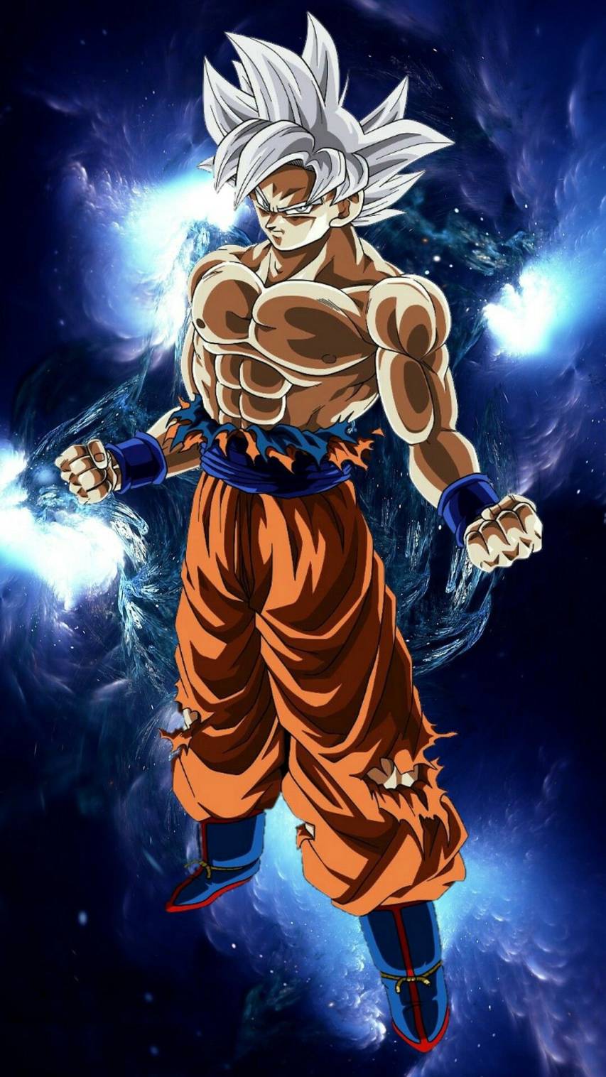 Goku Ultra instinct Background images for iPhone