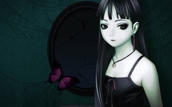 Gothic Anime Girl hd Backgrounds