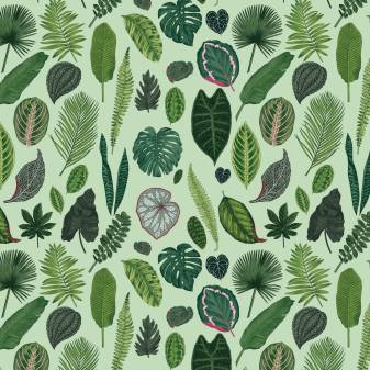 Awesome Green Pattern Wallpaper for iPad