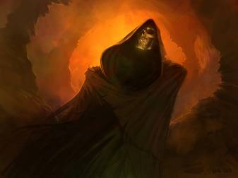 Minimal Painting Grim Reaper Android Pictures