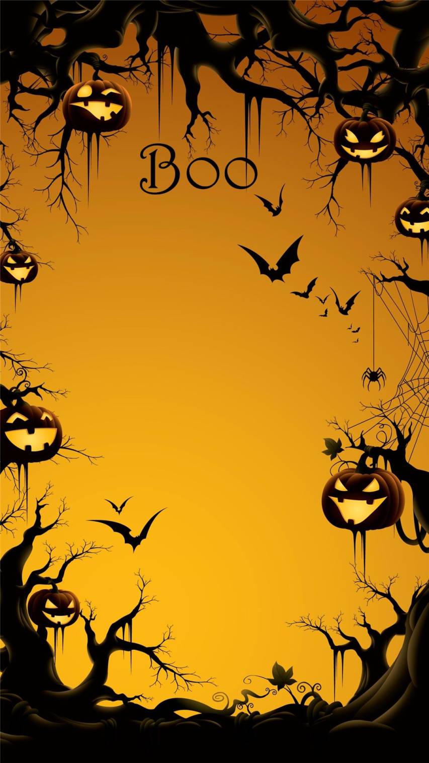 Super Halloween iPhone Wallpaper Background