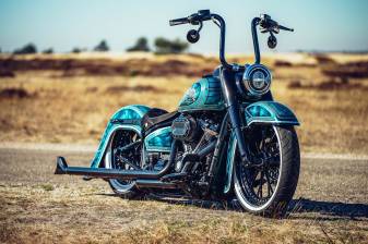 Blue Harley Davidson Wallpapers Pic for Desktop