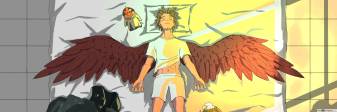 Anime, 4k, Angel, Hawks Bnha, Macbook Wallpapers