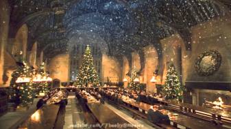 Christmas Hogwarts hd Backgrounds