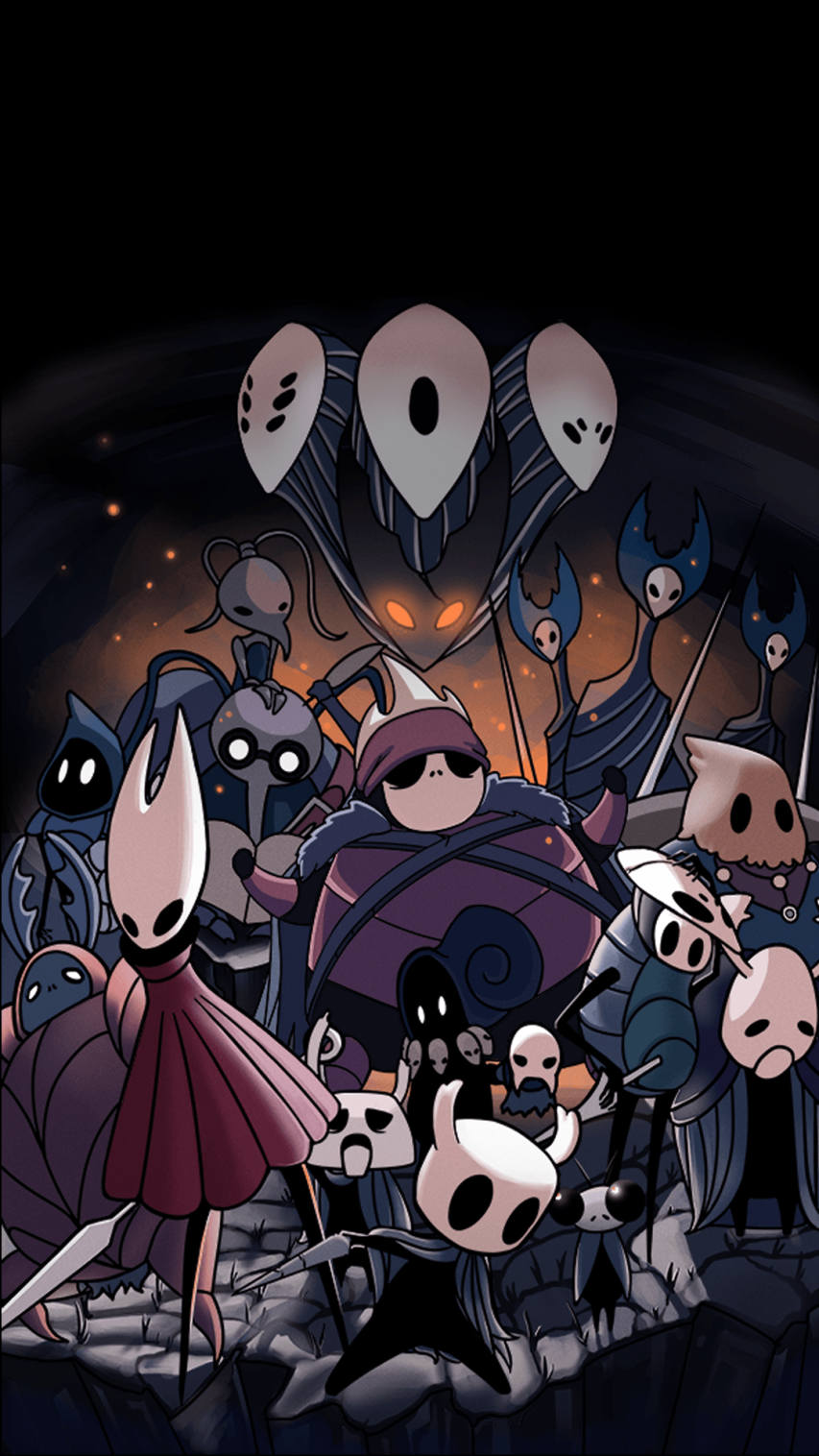 Hollow Knight Beautiful Wallpaper for iPhone