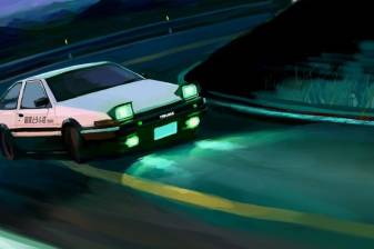 initial d Aesthetic Background Wallpapers
