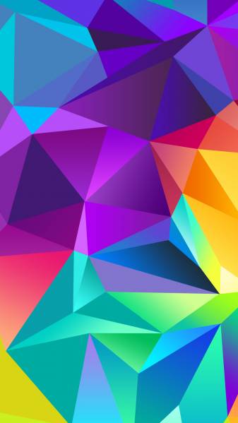 Geometric Colorful iPhone 6 Plus Wallpapers image